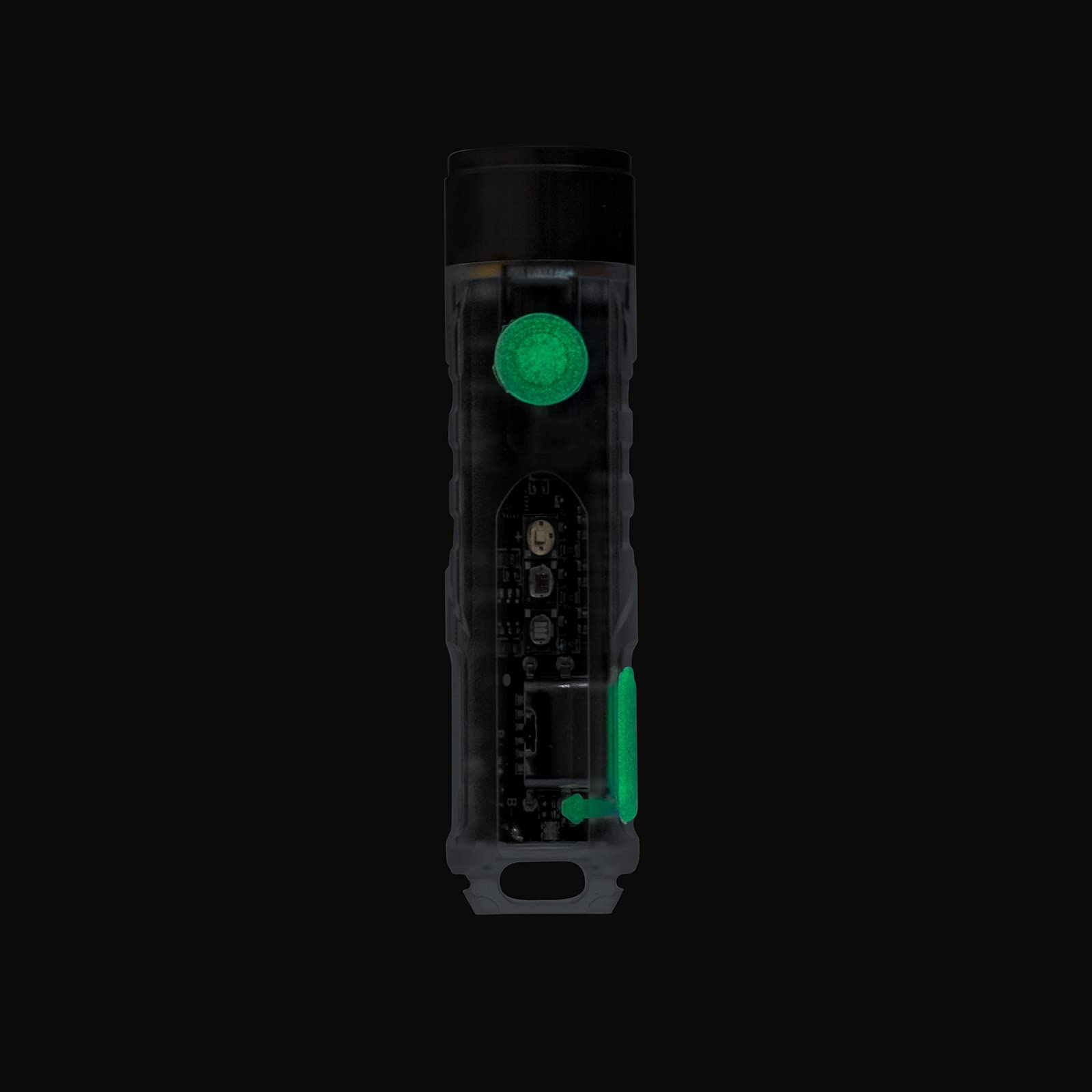 RovyVon Aurora A6U Schlüsselbund-Taschenlampe, wiederaufladbar, 650 Lumen, 10 Arbeitsmodus, Taschen-EDC-Taschenlampe mit multifunktionalem Signal-Seitenlicht, wasserdicht für den täglichen Gebrauch