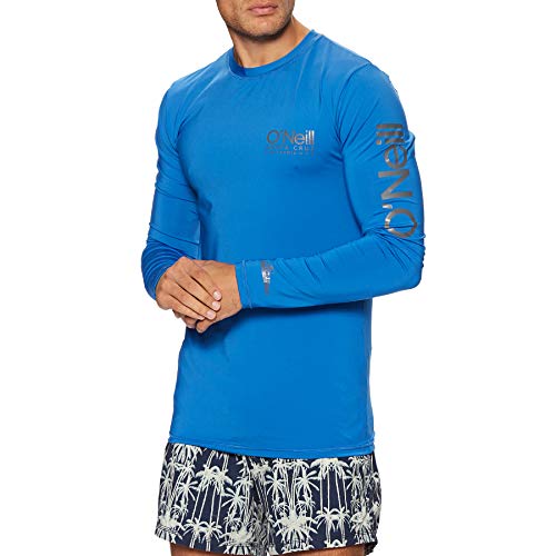 O'Neill Pm Cali L/Slv Skins, Camiseta para Hombre, Azul (5130 Victoria Blue), S