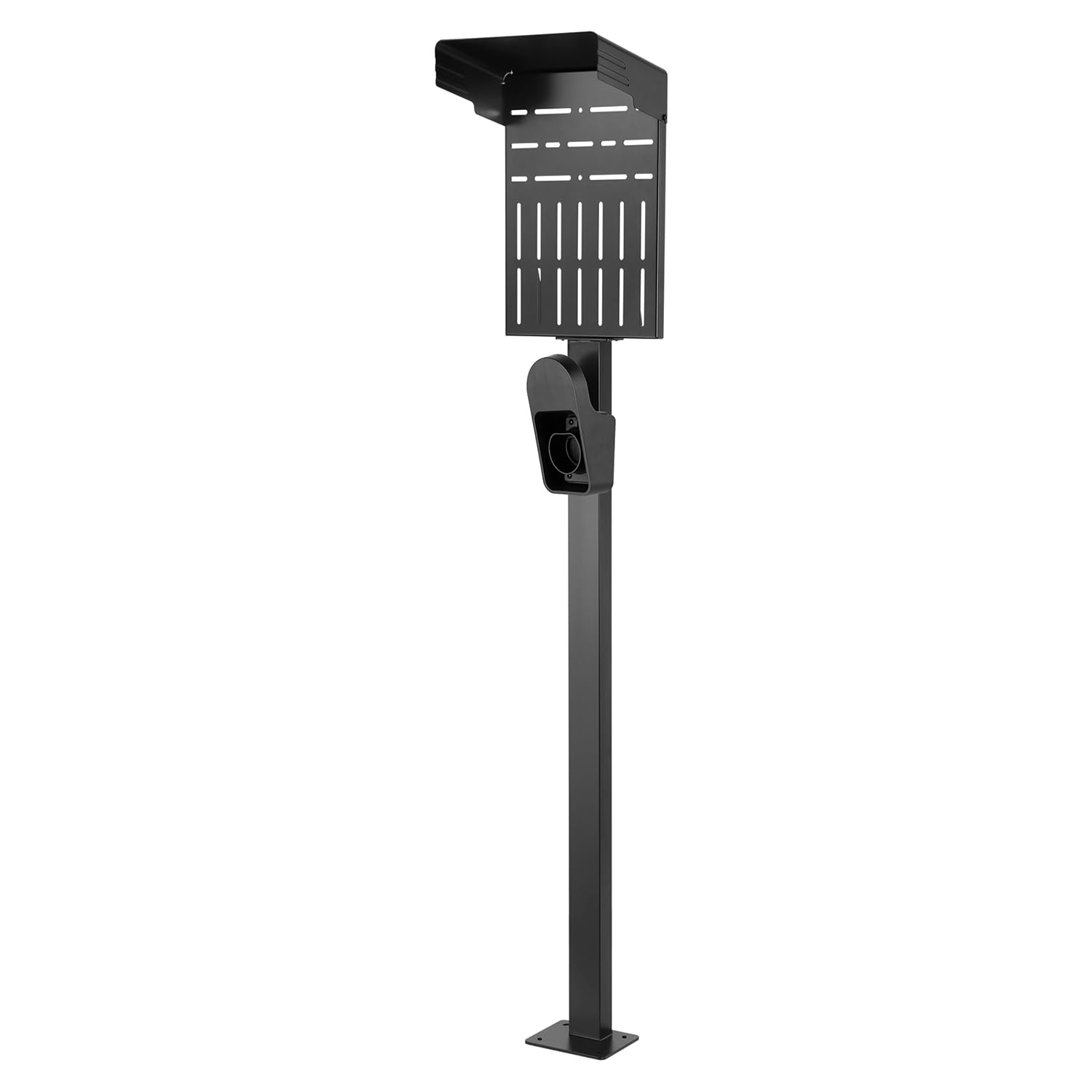 Maclean MCE456 Supporto esterno per caricabatterie per auto EV e PHEV acciaio, 15 kg max