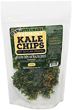 Vermont Kale Chips - 1oz Not So Plain Original, Raw, Gluten Free, Snack