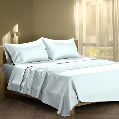 XOOX Linen 100% Egyptian Cotton Sheets California King Size...
