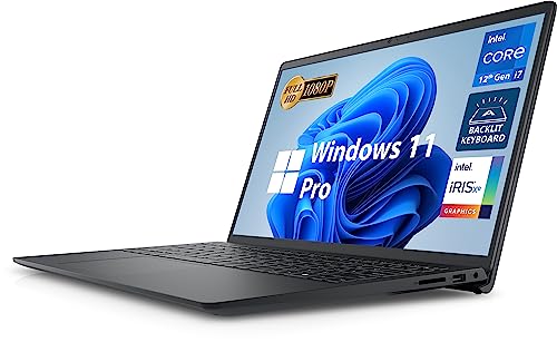 Dell 2023 Inspiron 15 3000 Business Laptop, 15.6" Fhd Display, 12Th Gen Intel Core I7-1255U, Backlit Keyboard, Windows 11 Pro, 32Gb Ddr4 Ram, 1Tb Pcie Ssd, Wifi 6, Sd Card Reader, Long Battery Life #TOP2