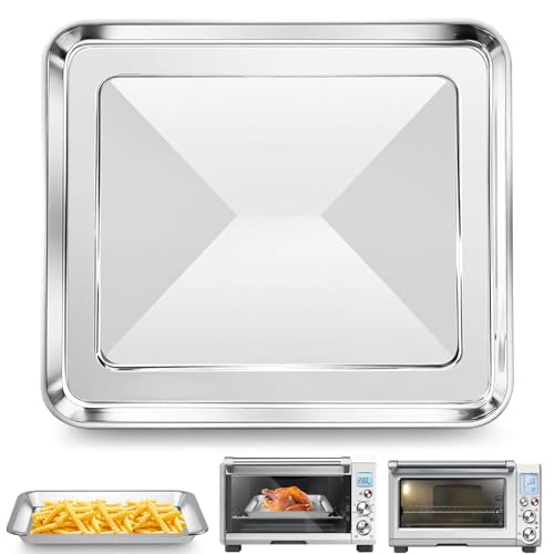Image of 11.77 inch x 11.77 inch Baking Pan for Breville BOV800XL BOV810BSS BOV845BSS BOV900BSS Smart Oven, Compatible with Ninja SP100 SP101 SP1001C SP201 Air Fry Oven