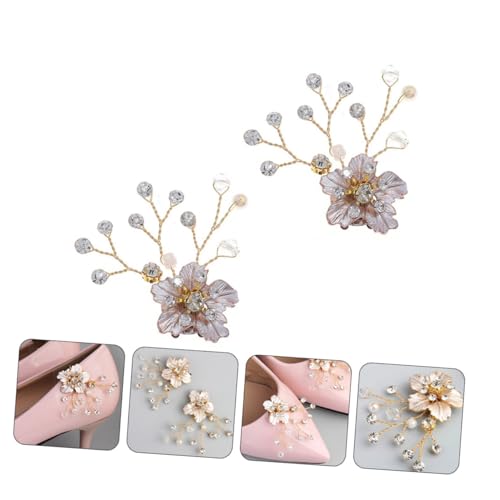 Boucle à chaussure Healvian accessoire perles pour soirée et fêtes - 5