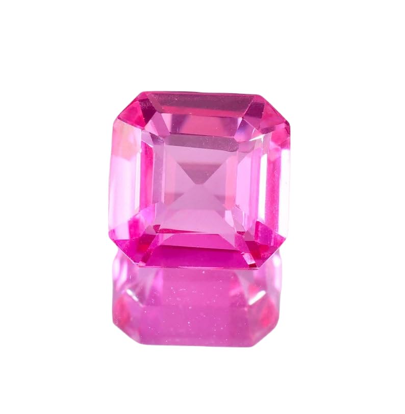 Saphir rose naturel 9x9 mm la gemme idéale pour un cadeau de bijoux unique