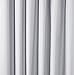 Amazon Basics Room Darkening Blackout Window Curtain with Rod Pocket and Tie Back, 42 x 84 Inches, White - Set of 2