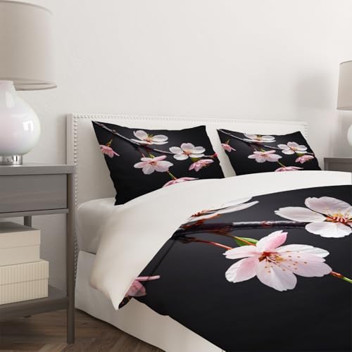 Housse de Couette 240 x 260 Parure Lit Microfibre Haute Qualité - 4