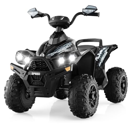 INFANS 12V Kids ATV Black