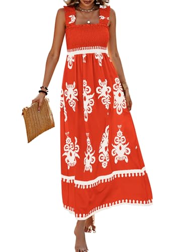 Image of PRETTYGARDEN Women's Sleveless Boho Maxi Dress