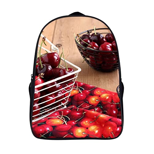 Sac à dos d'école pour enfants Cherry 40x28x16cm durable