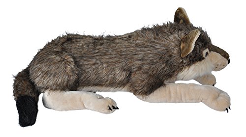 Wild Republic 82332 - Floppies, Wolf, 76 cm - Kuscheltier aus Plüsch – Bild 7