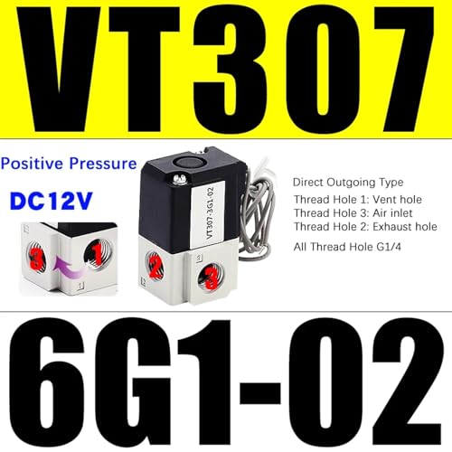 Électrovanne à vide haute fréquence VT307 220V à commutation rapide - 3