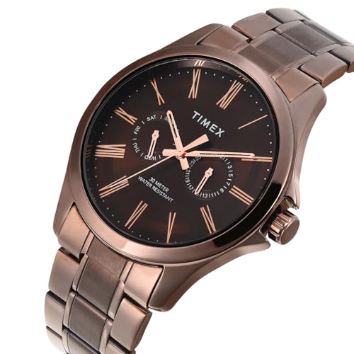 Image of TIMEX Classics Analog Watch for Men with Round Dial & Water Resistant Man's Wrist Watches