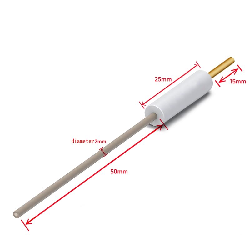 Solid State Ag/AgCl Electrode, Peek Reference Electrode | Precis-engineered Peek silver chloride electrode, 2mm & 3.8mm OD opts,(1020-OD2mm)