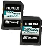 2 x 1A PHOTO PORST Fujifilm 16 GB SD Karte