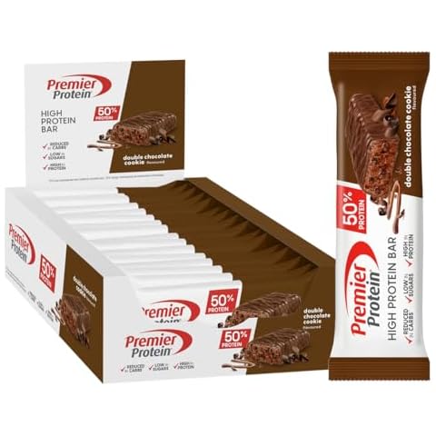 Barre protéinée Premier Protein Double Chocolat Cover