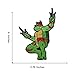 Zen Monkey Studios x TMNT : Raphael 1980s Themed Iron On Patch