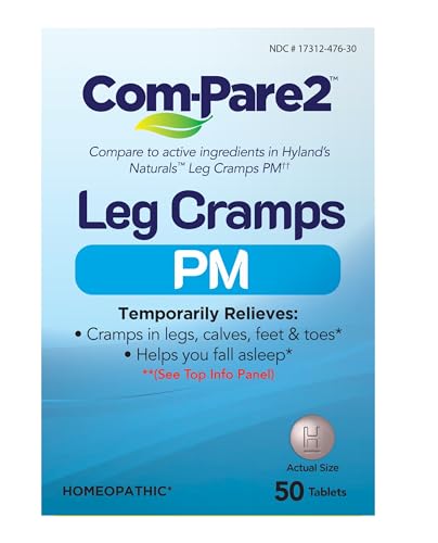Com-Pare2 Leg Cramp PM, Relief of Nighttime Leg, Calf, and