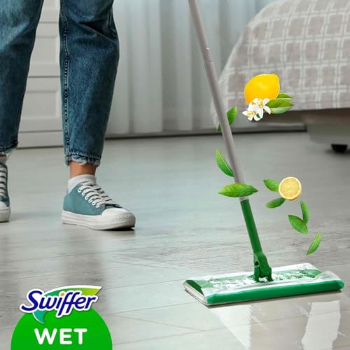 Miniatura 6 de Swiffer Sweeper Paños Húmedos Recambios Para Mopa Con Fragancia De Limón, 60 Unidades, Para Una Limpieza Rápida Y Fácil