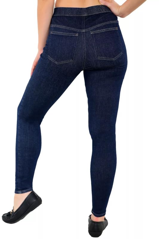 Ex Famous Store Pull On Jeans for Women UK 6-22, High Waisted Jeans Women Stretchy Ladies Jeans Skinny Denim Jeans Women Jeggings for Women UK - Image 4