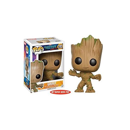 Funko Figurine Marvel - Gardiens De La Galaxie 2 - Young Groot, 10 cm
