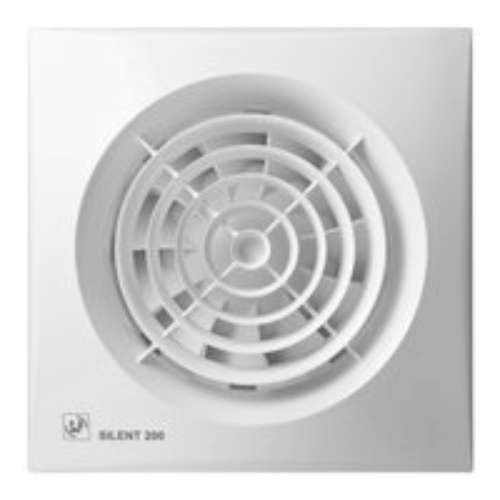 Extracteur silent-200chz Silver S & P pour une salle de bain sans buée