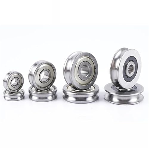 Roues mixtes V6002 roulement rainure en V 15x32x9mm pour rail de guidage coulissant