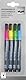 SIGEL GL179 Kreidemarker bunt, Rundspitze 1-2 mm, abwischbar, 4 Farben