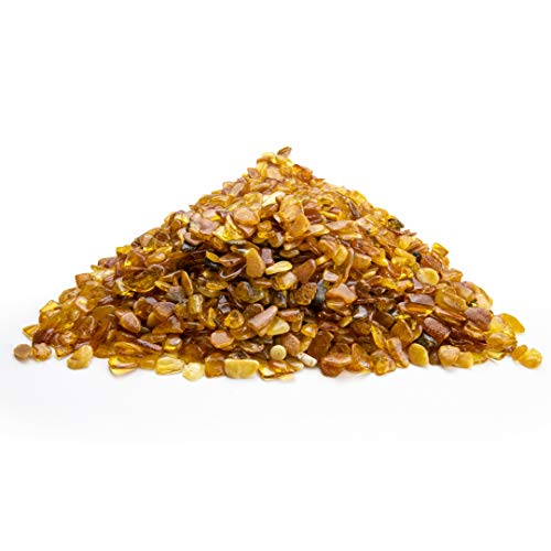 Amber Stones Polished and Raw 100% Natural Baltic Chips Resin Ambar Piedra for DIY Crafting Jewelry and Beading Loose Beads (No Holes) - Image 3