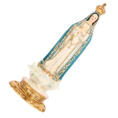 GOOHOCHY Figurka Z Żywicy Dziewicy Rzemiosło Katolicyzm Ozdoba Dekoracja Biurka Rzemiosło Artystyczne Figurka Z Żywicy
