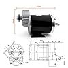 L-faster 24V36V48V 450W Electric Tricycle Conversion Kit Electric Trike Gear Motor Electric Rickshaw Kit MY1020Z 450W Brushed Gear Motor (48V Pedal kit) #2