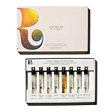 Recreation Beauty EDP Discovery Set - Fragrance Gift Set of 8 Fragrant Spray Sampler Bottles Perfume Kit for Women & Men Unisex Long Lasting Perfect for Birthdays, Anniversaries Signature Scents 20ml