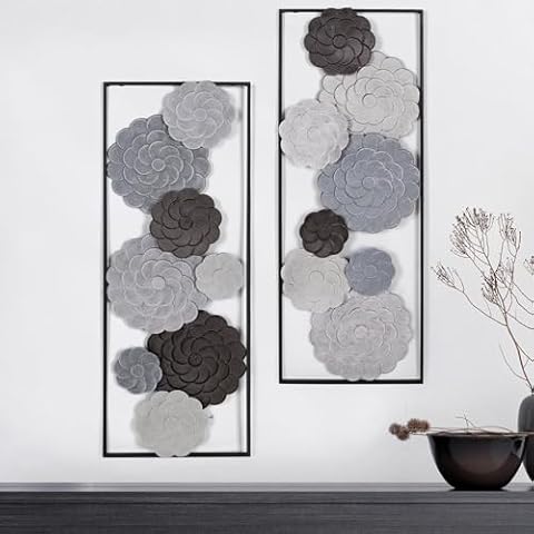 Oakrain 2 PCS Metal Wall Art Cover