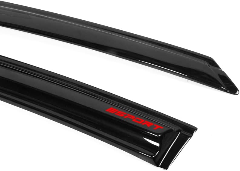 Miniatura 4 de EVPROXP - Visera de protección contra la lluvia compatible con Civic Sedan 2022-2023 de 4 puertas, deflector de ventilación de ventana lateral,