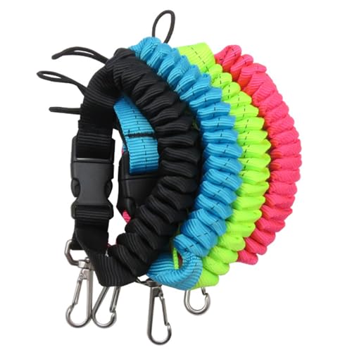 Muelle subacuático resistente anti pérdida y lanyard de buceo de liberación rápida 4