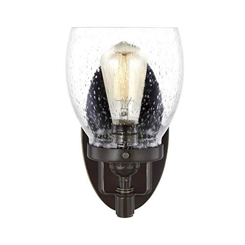 Generation Lighting 4114501-782 Belton One - Light Wall / Bath Sconce Vanity Style Fixture, Heirloom Bronze #TOP27