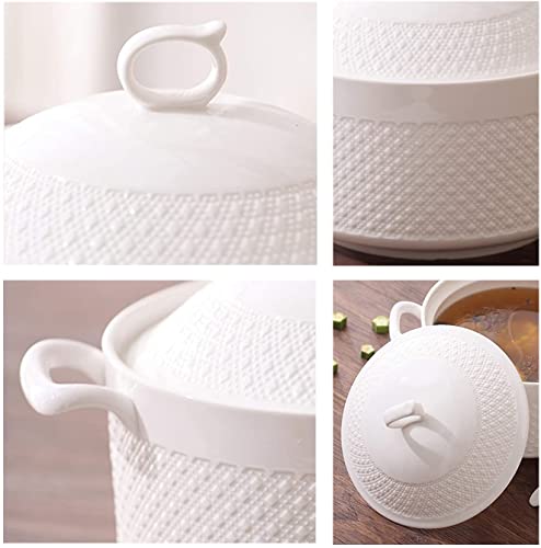 Soomile Ceramic Soup Tureen With Lid Lovely Serving Tureens With Lid thumb #5