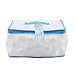 Lightaling 100pcs White Ocean Balls & Pit Balls Soft Plastic Phthalate & BPA Free Crush Proof - Reusable and Durable Storage Mesh Bag with Zipper