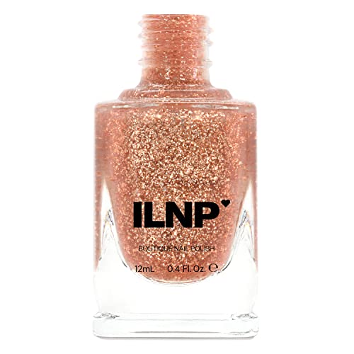 Image of ILNP Compass - Metallic Copper Flakie Topper Nail Polish