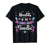 Abuelita Of The Birthday Sweetie Ice Cream Bday Grandma T-Shirt