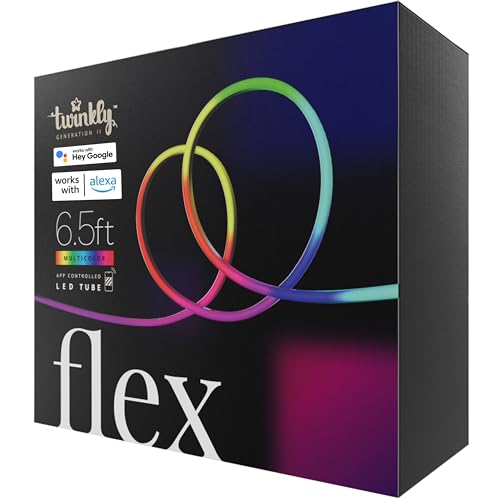 Tira LED Flexible Twinkly 6.5 pies Multicolor RGB miniatura 2