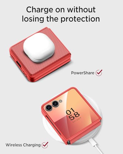 Coque pour Galaxy Z Flip 7 fine durable protégeant la charnière - 6