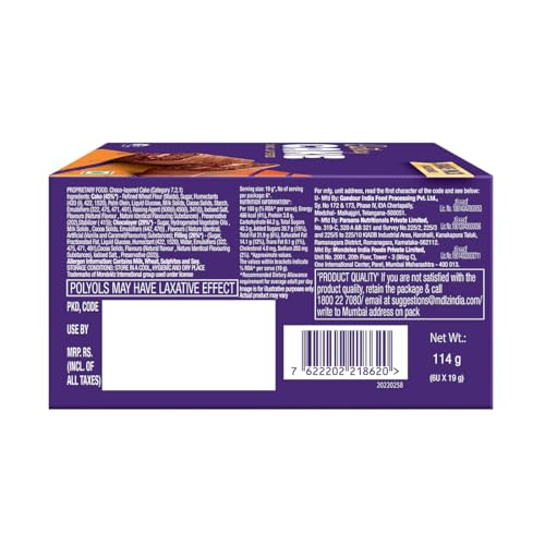 Image of Cadbury ChocLayered Cake Minion Pack, 114 g