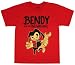 Bendy and the Ink Machine Shirt Boys' Officially Licensed Character Youth T-Shirt (Medium) Red