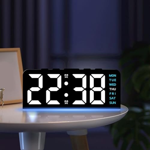 Despertador LED para dormitorios que evita reflejos molestos 6