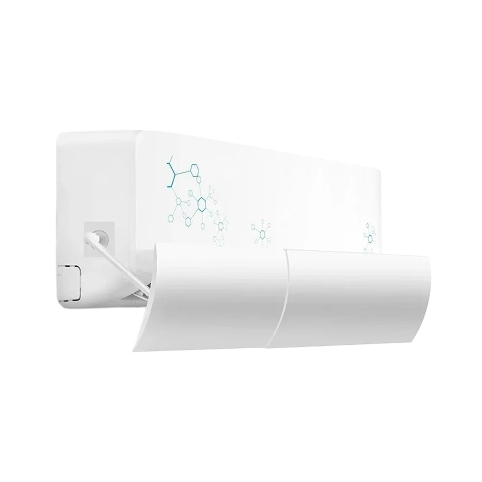 BHGFYXBS Universal Air Conditer Wind R Ble Anti Direct Blowing Outlet Baffle For Home Ac Units Adjustable Airflow Shield For Enhanced T,B