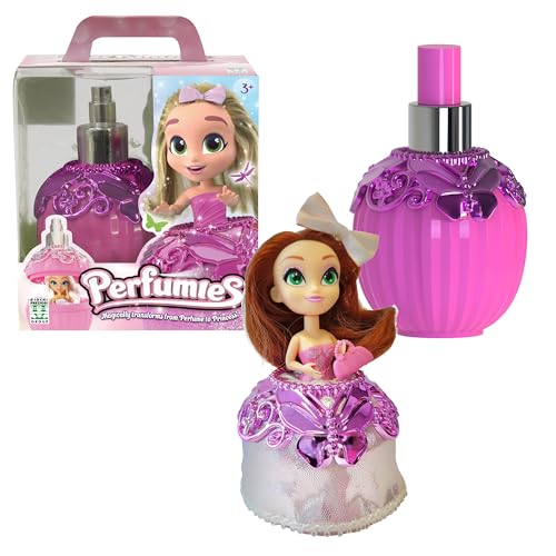 Perfumies, Poupée Flacon de Parfum 14 cm, Modèle Fairy Garden, Accessoires Inclus, pour Les Enfants à partir de 3 Ans, PEF005