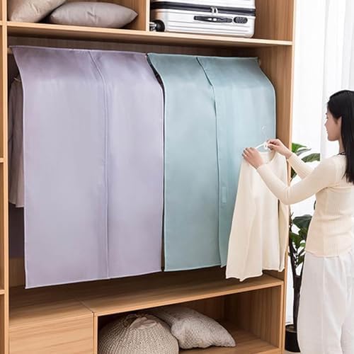Premium Dustproof Garment Bags – Protective Clothing Covers for Travel & Home Storage – Ideal Suit & Dress Protection for Wardrobe & Closet Organization image 5
