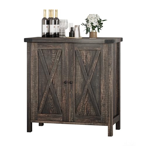 GarveeMore Mueble Cocina Aparador con Puertas