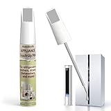 Light Silver Appliance Repair Paint, Two in One Design Appliance Touch up Paint...